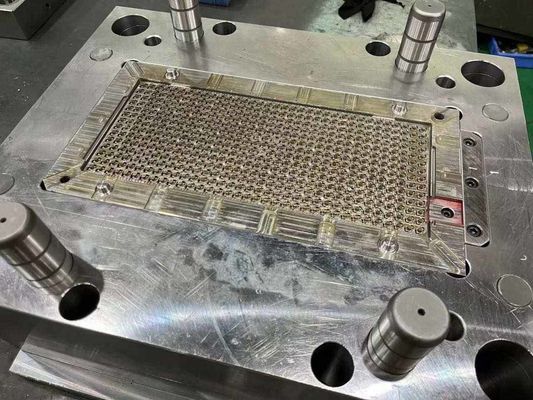 CAD Designed Plastic Injection Mold Tooling With Polished Surface Finish Tolerance Long Mold Life