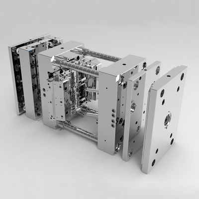 Steel Plastic Injection Mold Maker Custom CAD Plastic Housing Parts / Socket Mold design