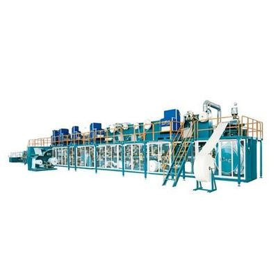 Full Automatic Ladies Automatic Sanitary Pad Machine Wide Table