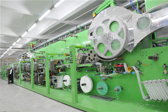 Secondhand Baby Diaper Making Machine Used Semi Automatic Sanitary Napkin Machine