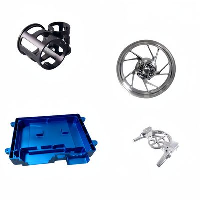 Anodized Metal Mechanical Parts CNC Machining With 100% Inspection