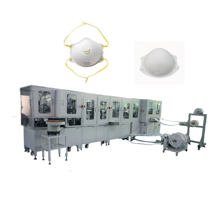 120pcs/min Automatic Mask Making Machine Face KN95 N95 Mask Production Line
